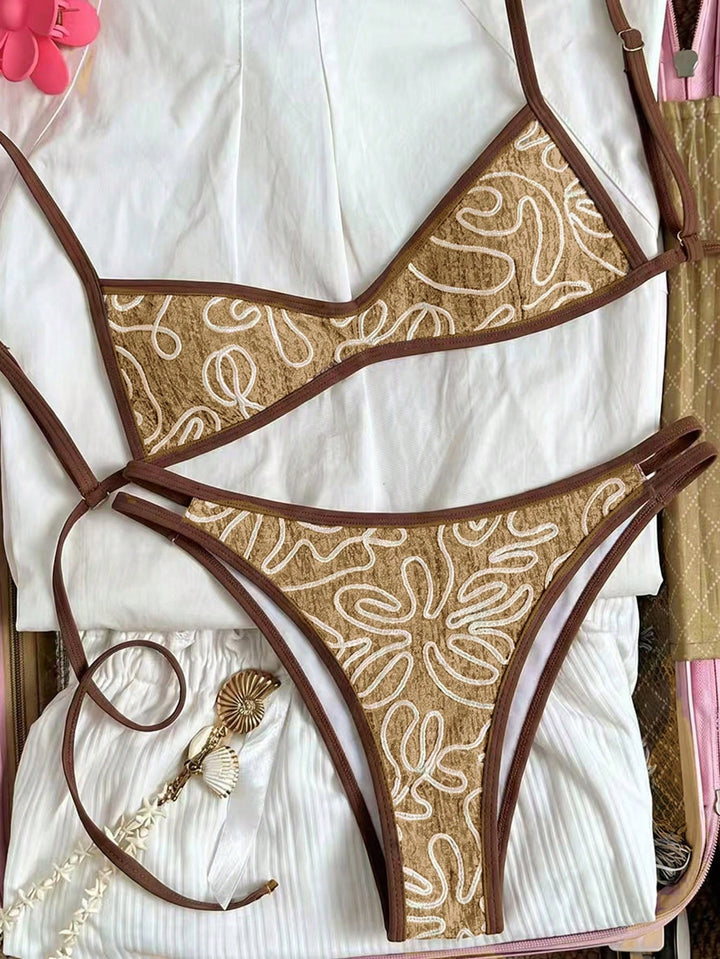 Set bikini SHEIN, maro