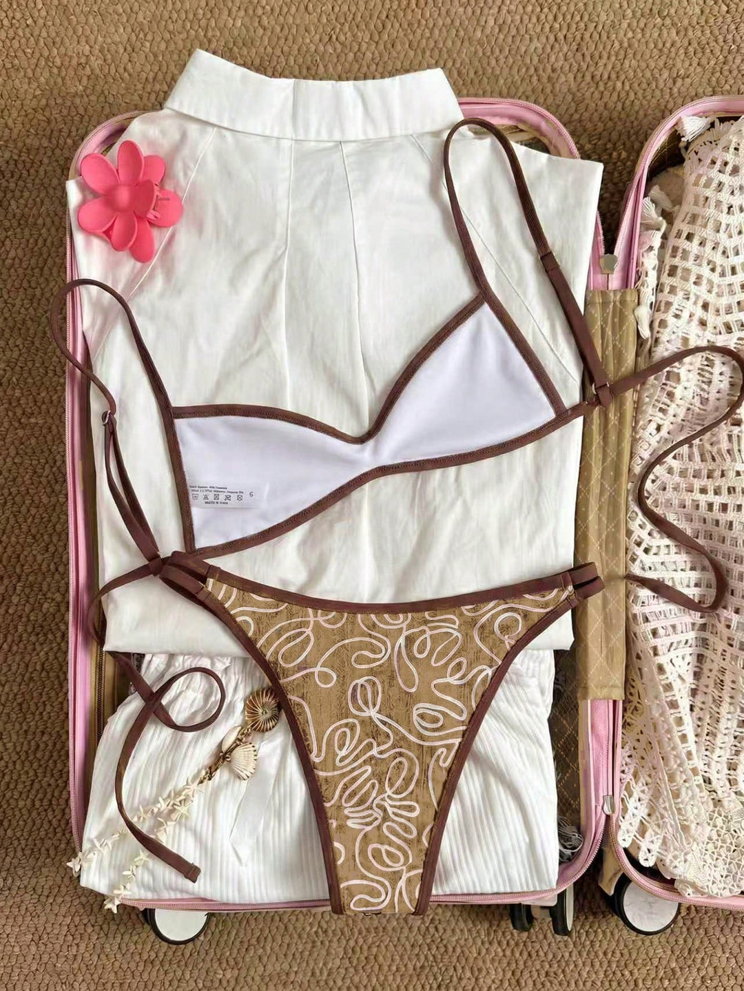Set bikini SHEIN, maro