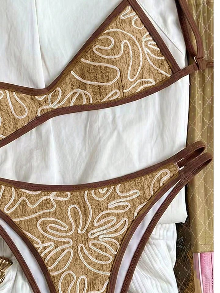 Set bikini SHEIN, maro