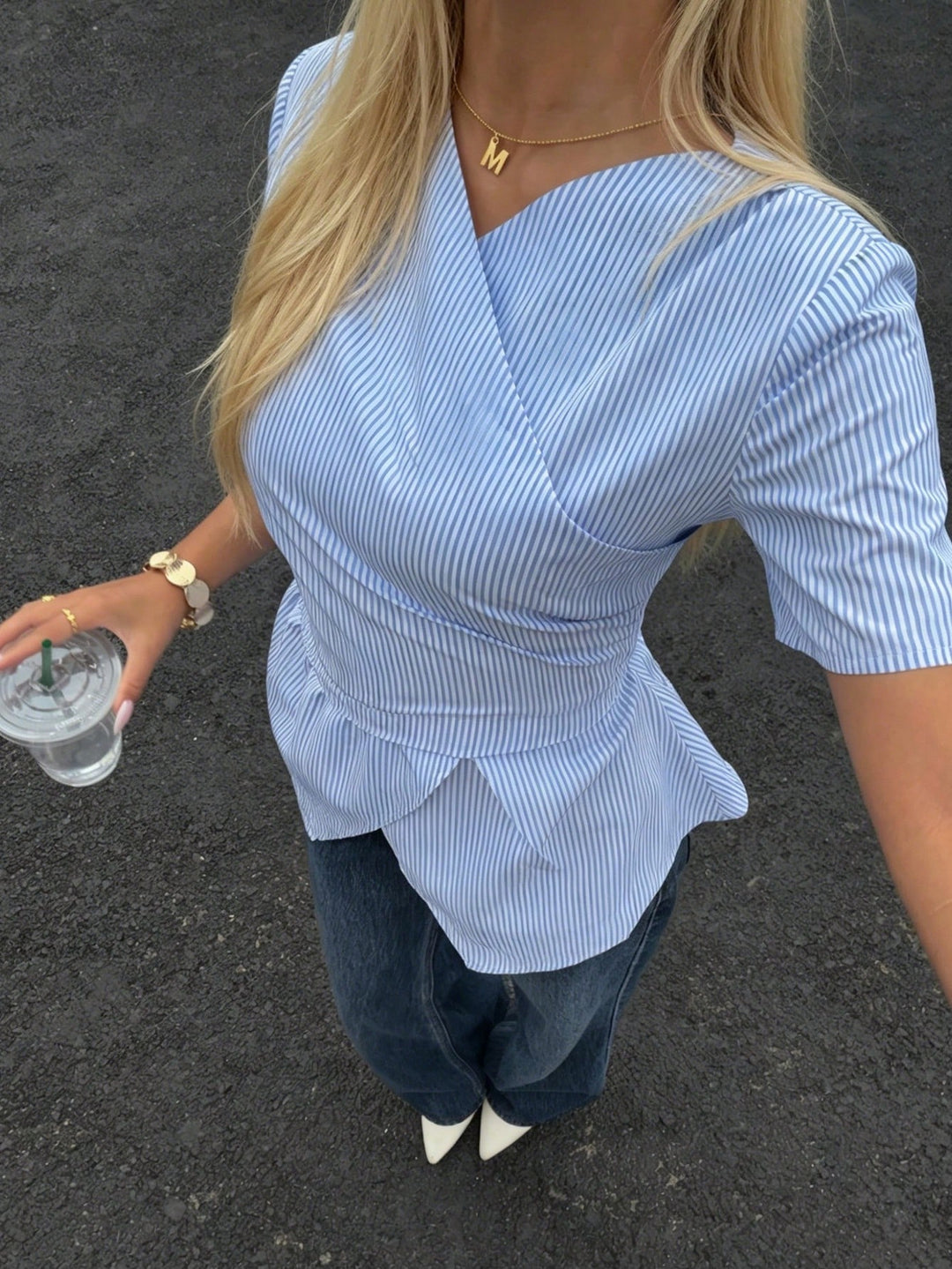 Bluza SHEIN, alb