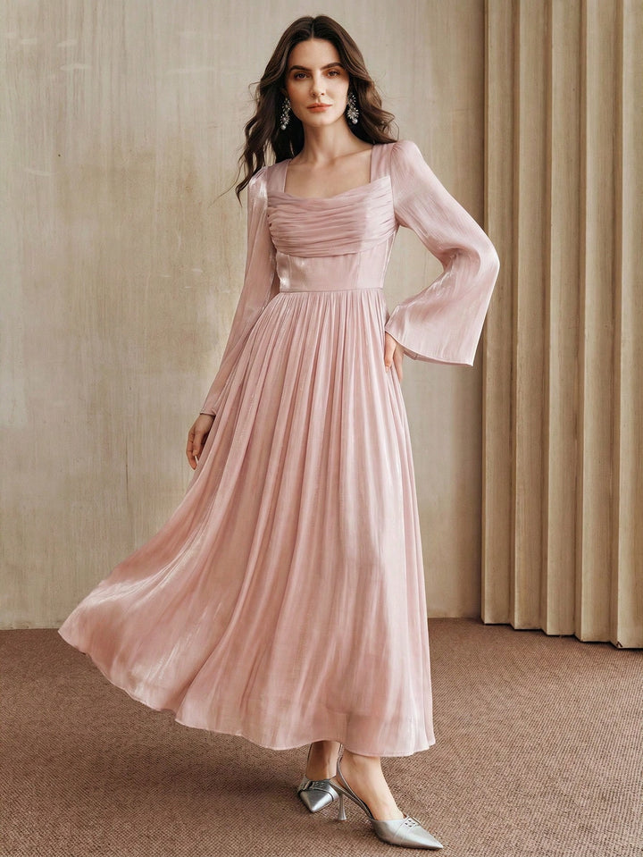 Rochie maxi SHEIN, roz