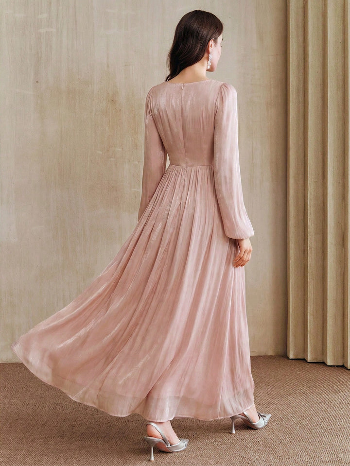 Rochie maxi SHEIN, roz