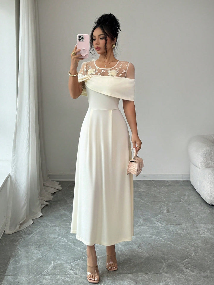 Rochie maxi SHEIN, portocaliu