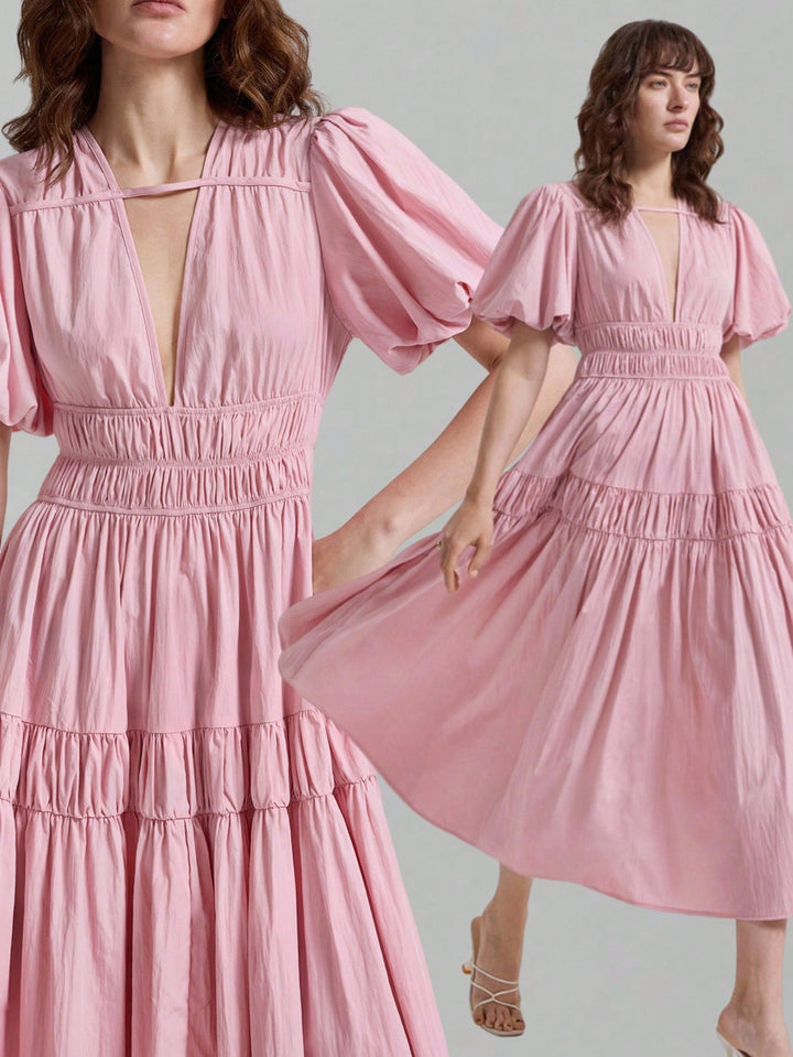 Rochie maxi SHEIN, roșu