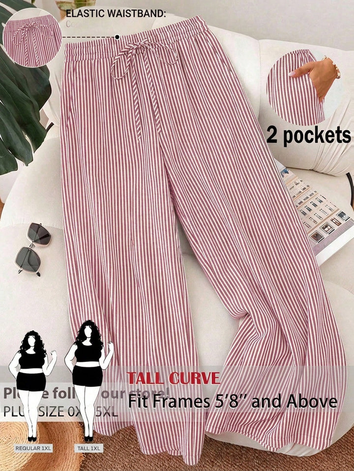 Pantaloni SHEIN, roz