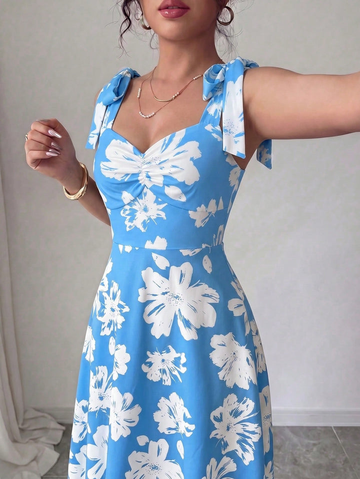Rochie midi SHEIN, mix culori