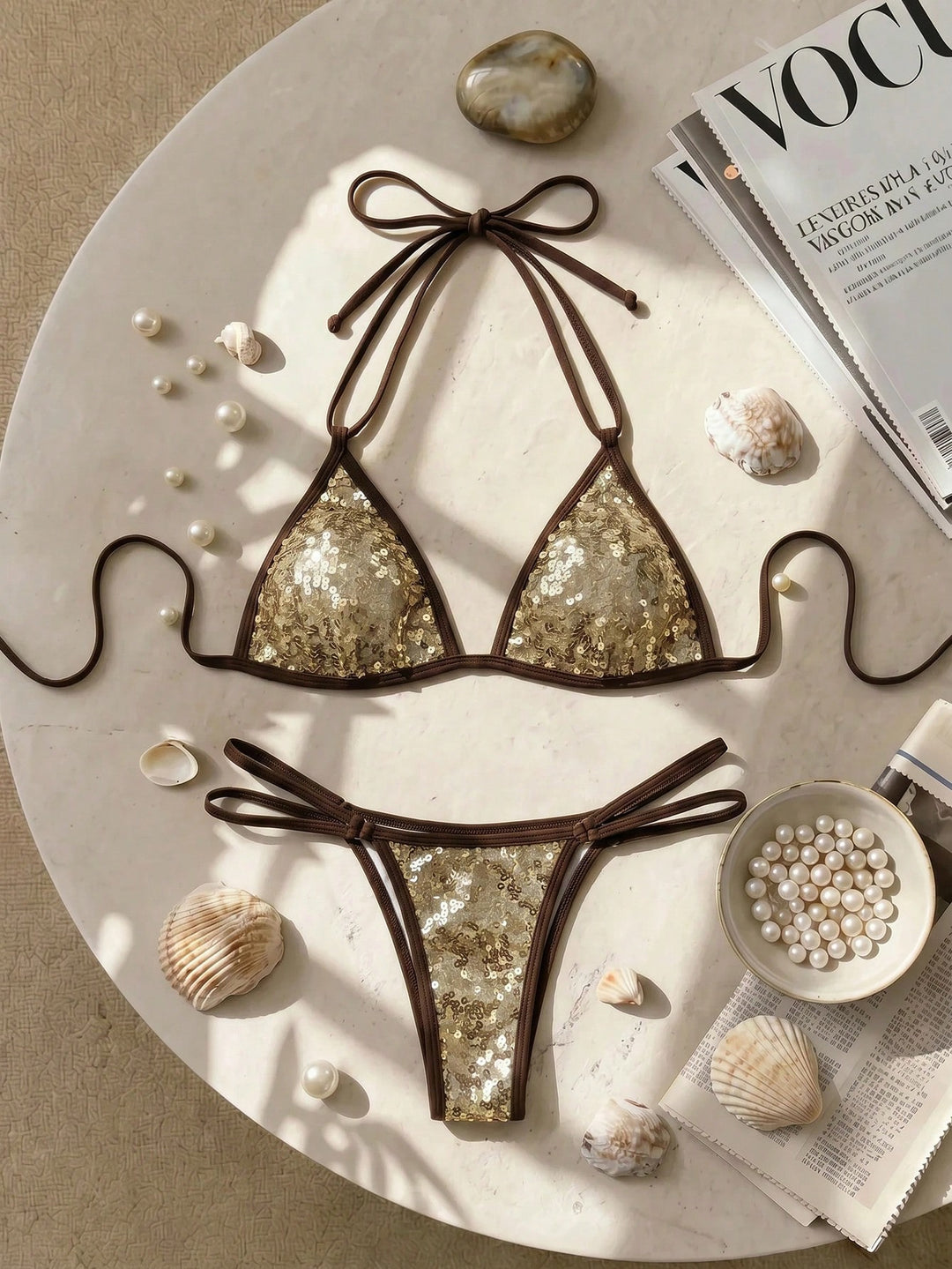 Set bikini SHEIN, mix culori
