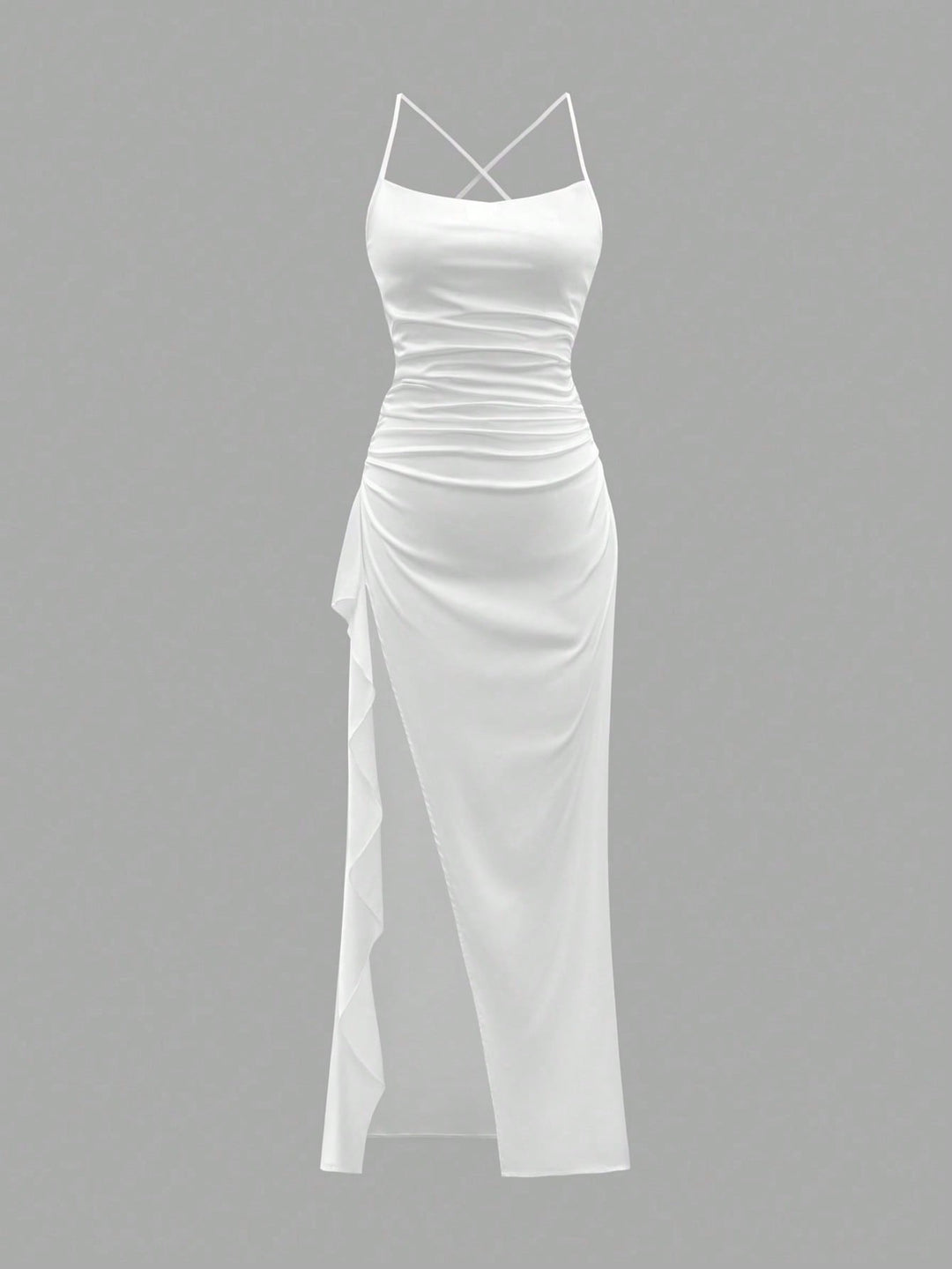 Rochie maxi SHEIN, alb