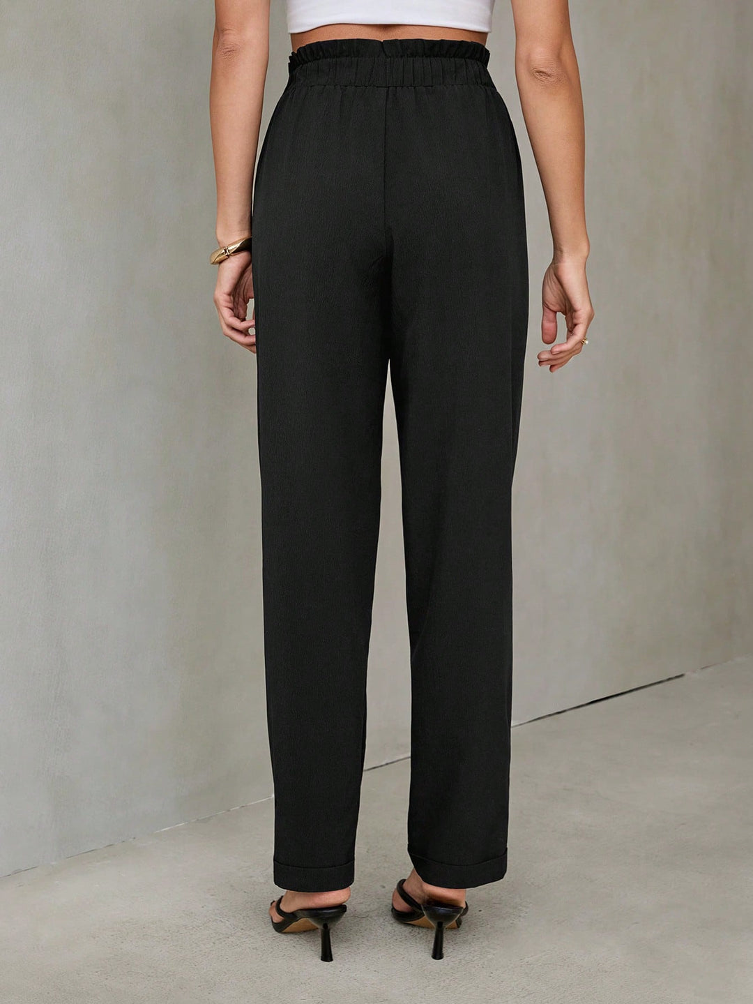 Pantaloni SHEIN, negru