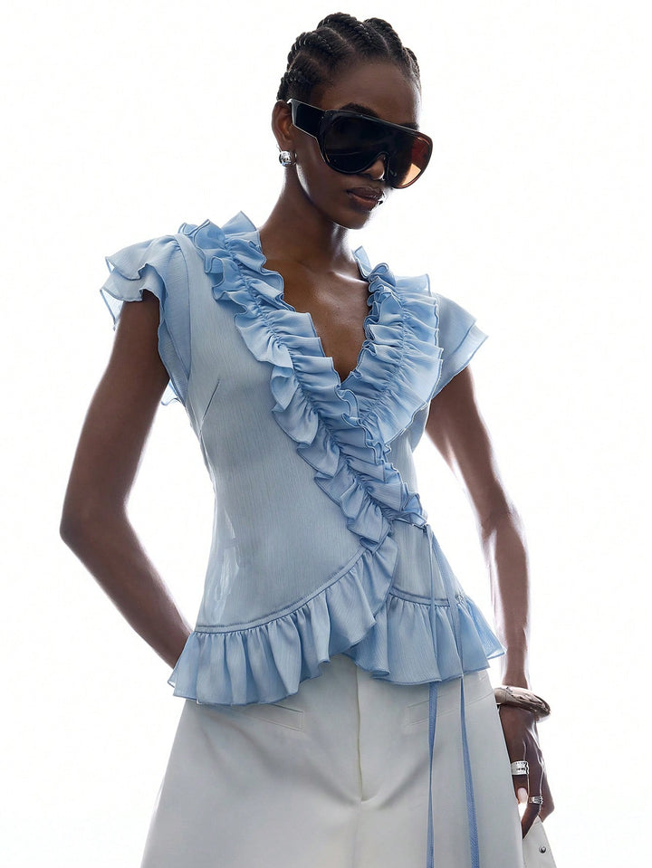 Bluza SHEIN, albastru