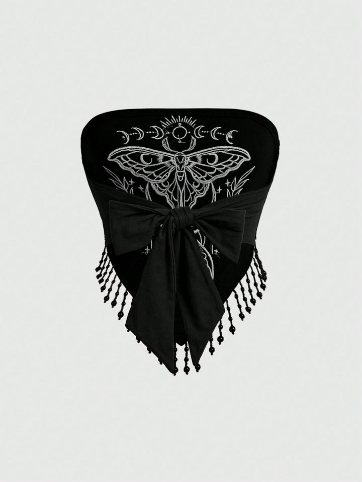 Top SHEIN, negru