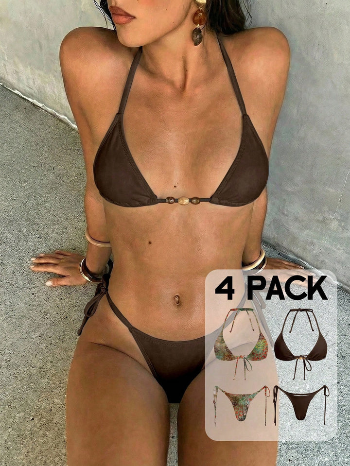 Set bikini SHEIN, mix culori