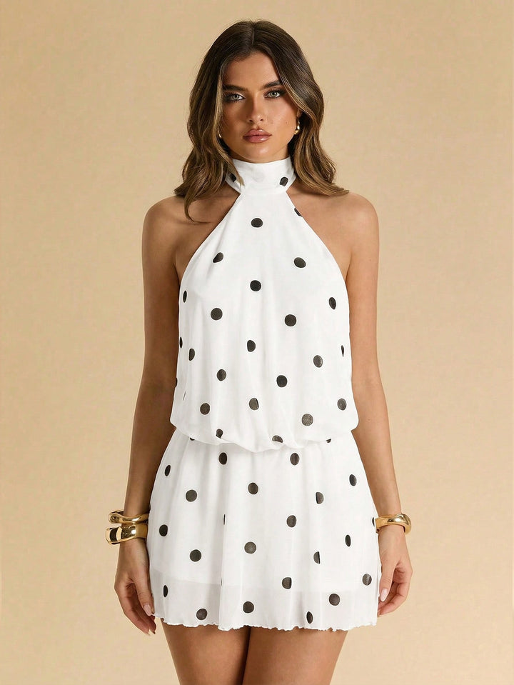 Rochie mini SHEIN, alb