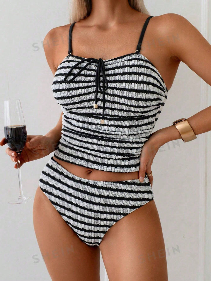 Costum de baie SHEIN, negru