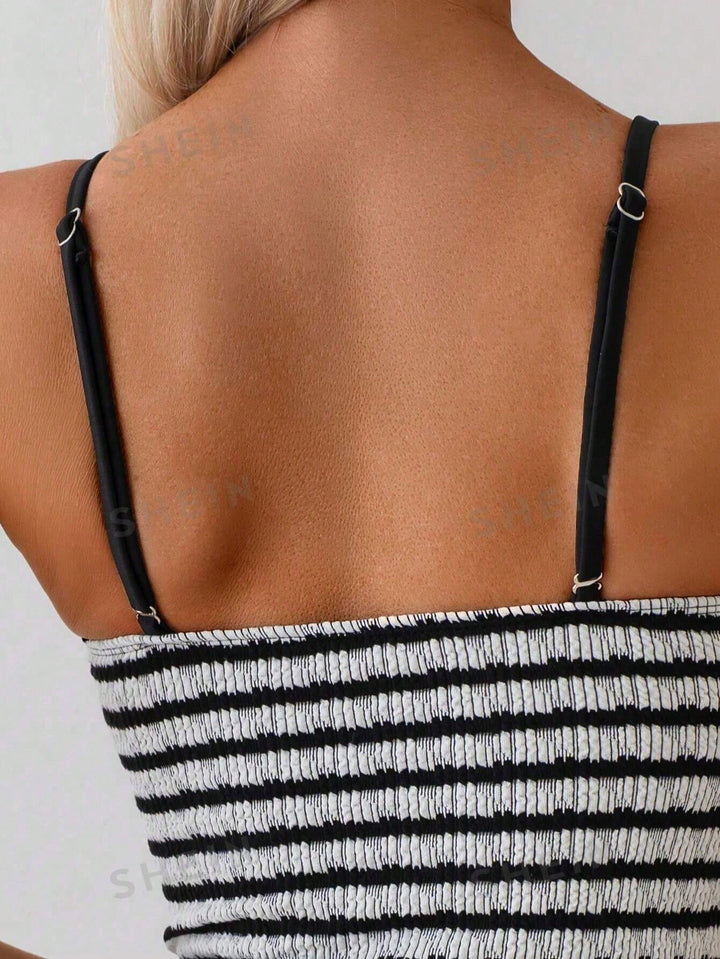 Costum de baie SHEIN, negru