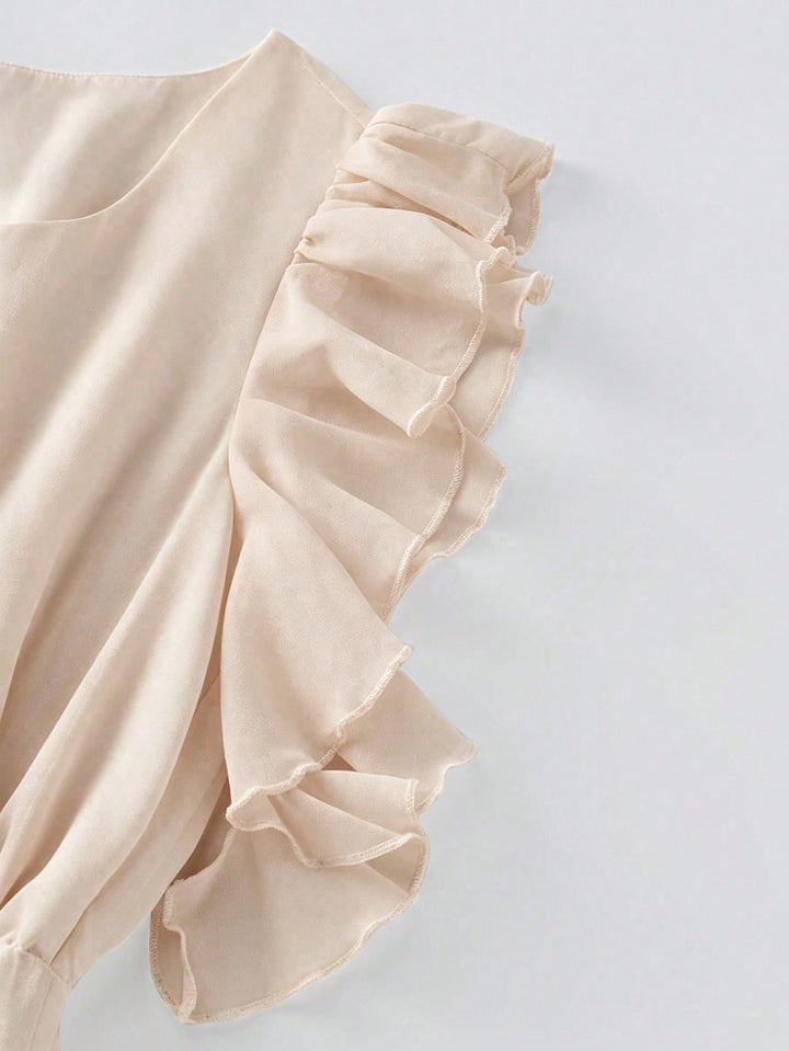 Rochie maxi SHEIN, bej