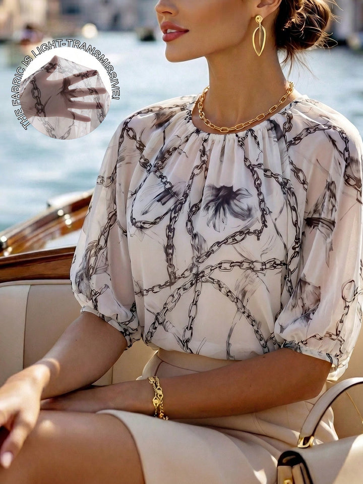 Bluza SHEIN, alb