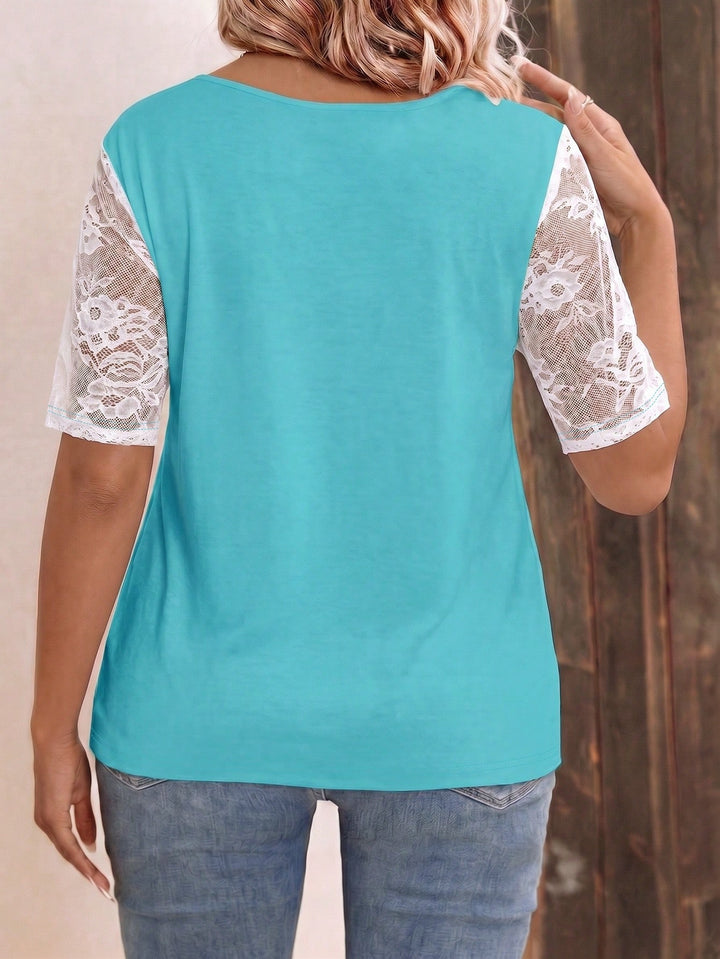 Tricou SHEIN, albastru