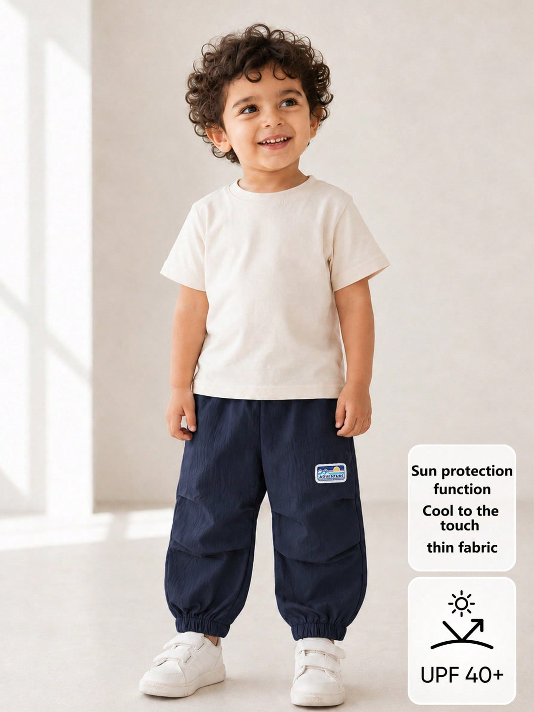 Pantaloni jogger SHEIN, albastru