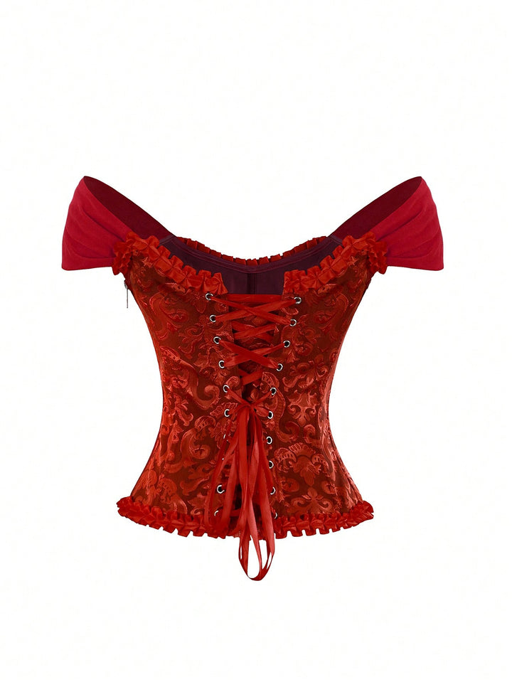 Top SHEIN, vișiniu
