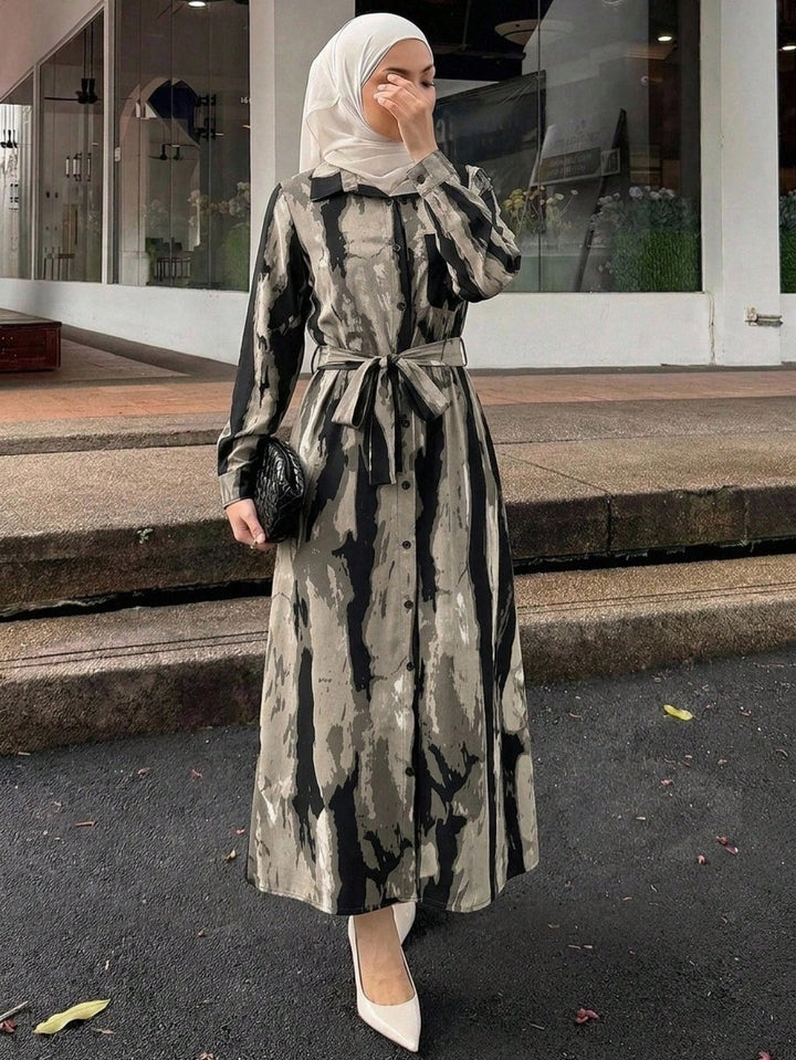 Rochie midi SHEIN, gri