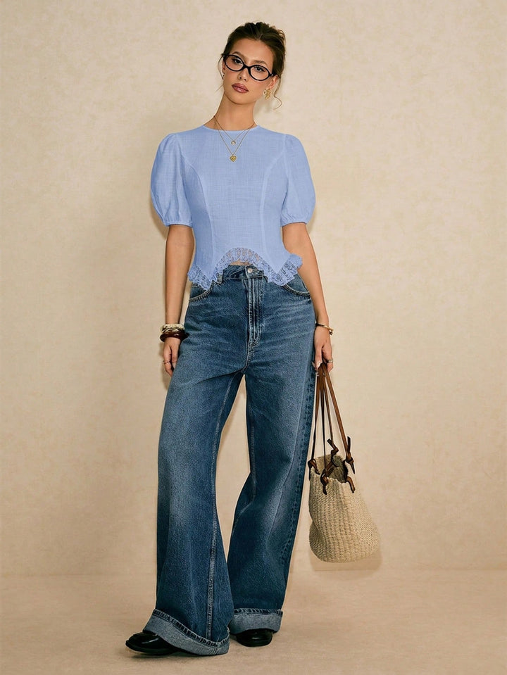 Bluza SHEIN, albastru