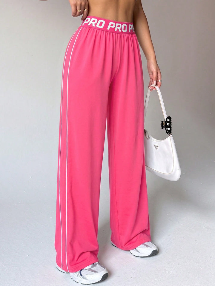 Pantaloni SHEIN, roz