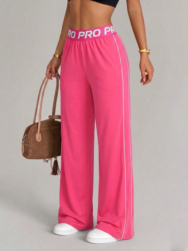 Pantaloni SHEIN, roz