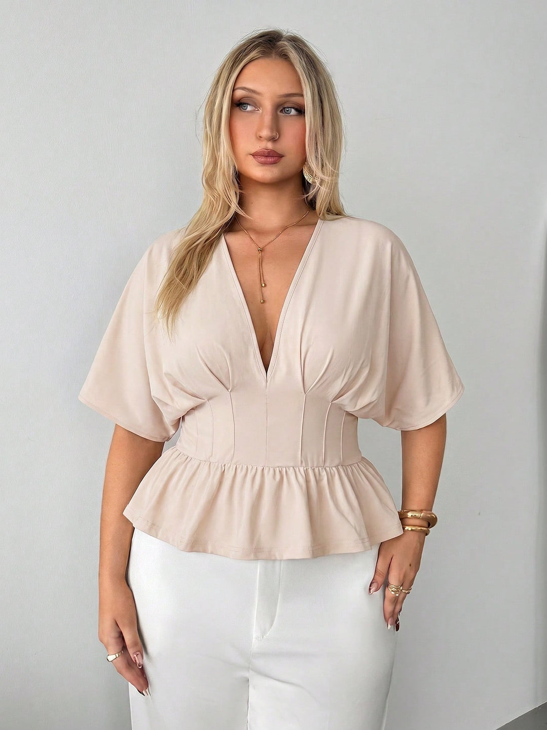 Tricou SHEIN, portocaliu