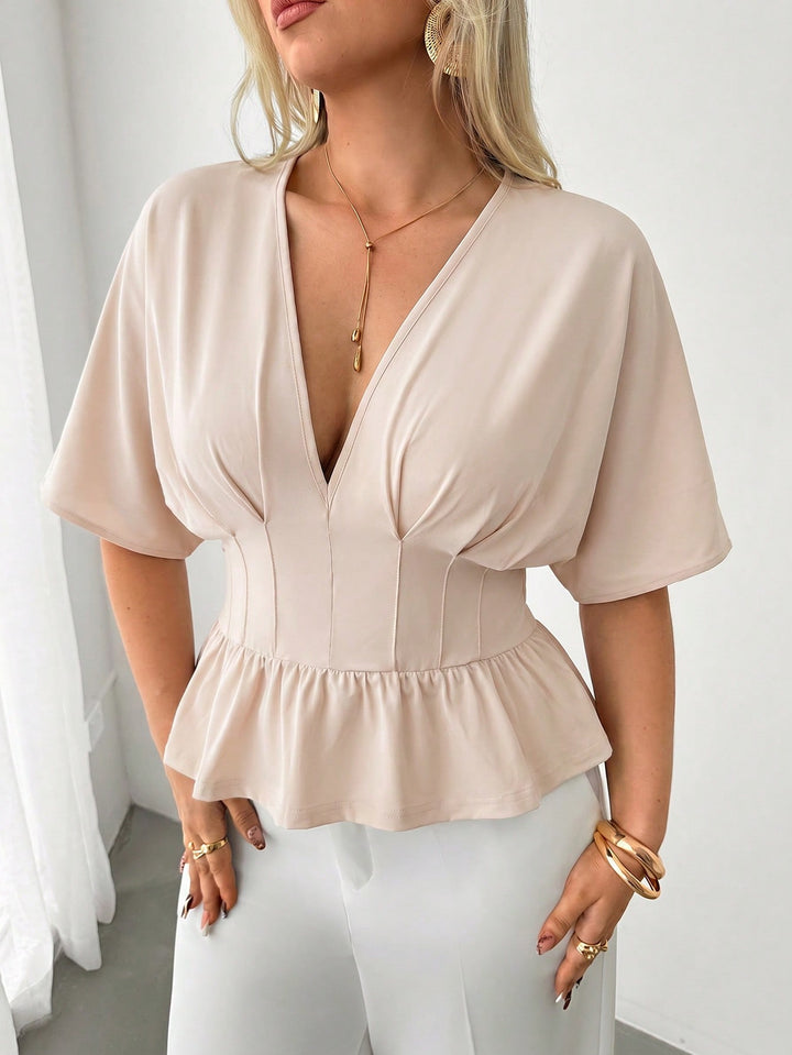 Tricou SHEIN, portocaliu