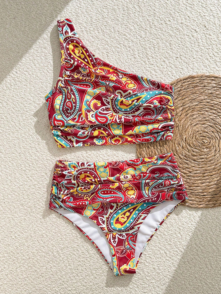 Set bikini SHEIN, mix culori