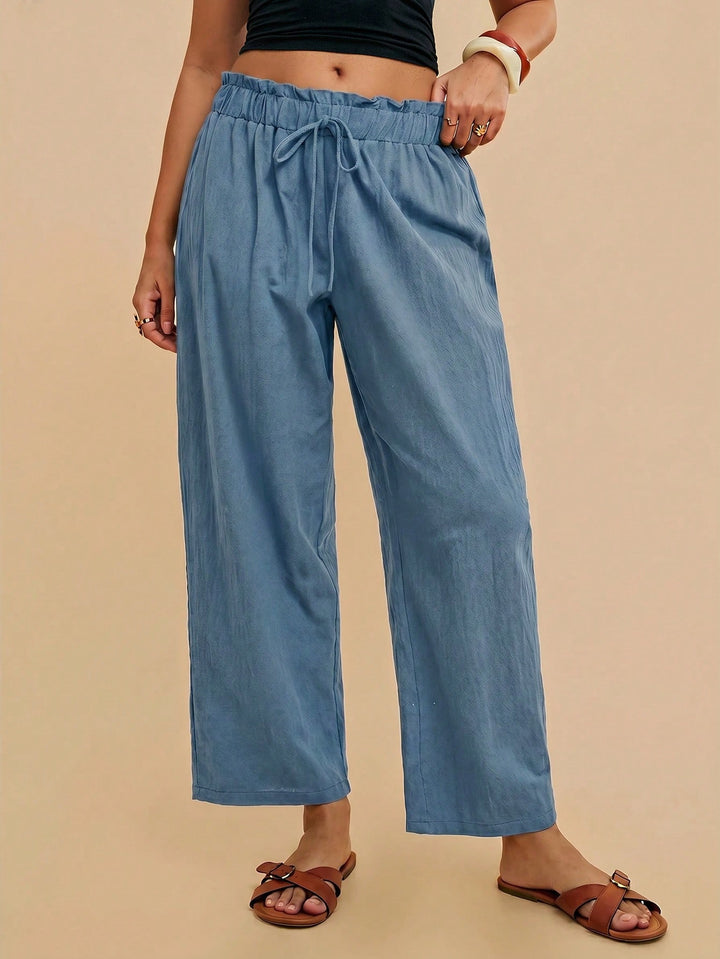 Pantaloni SHEIN, albastru