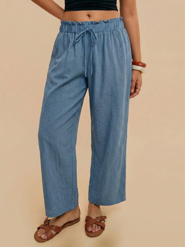 Pantaloni SHEIN, albastru