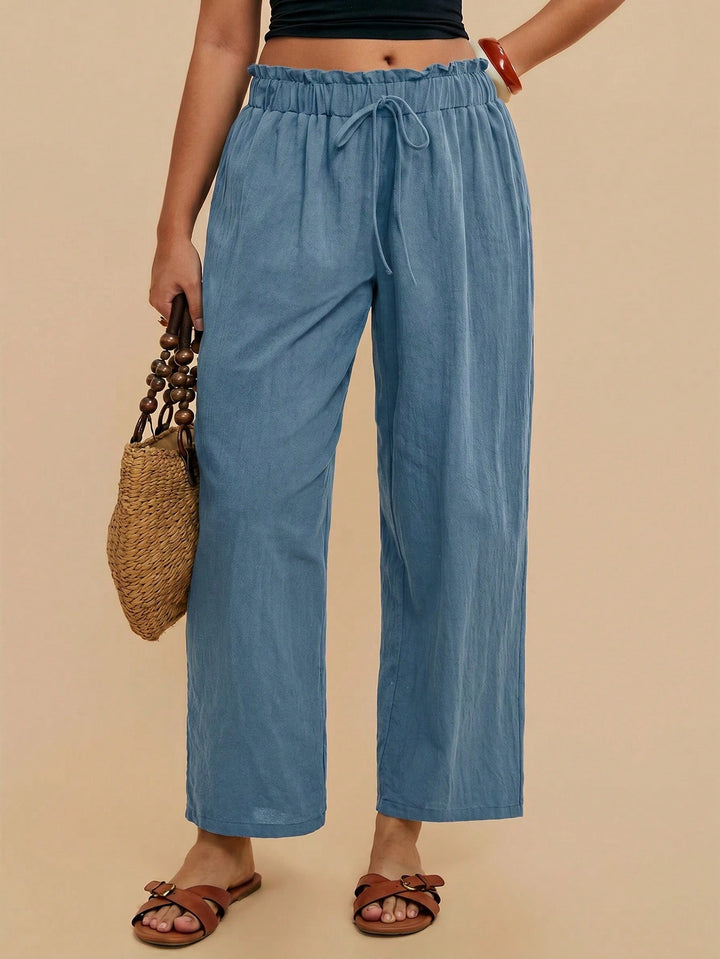 Pantaloni SHEIN, albastru