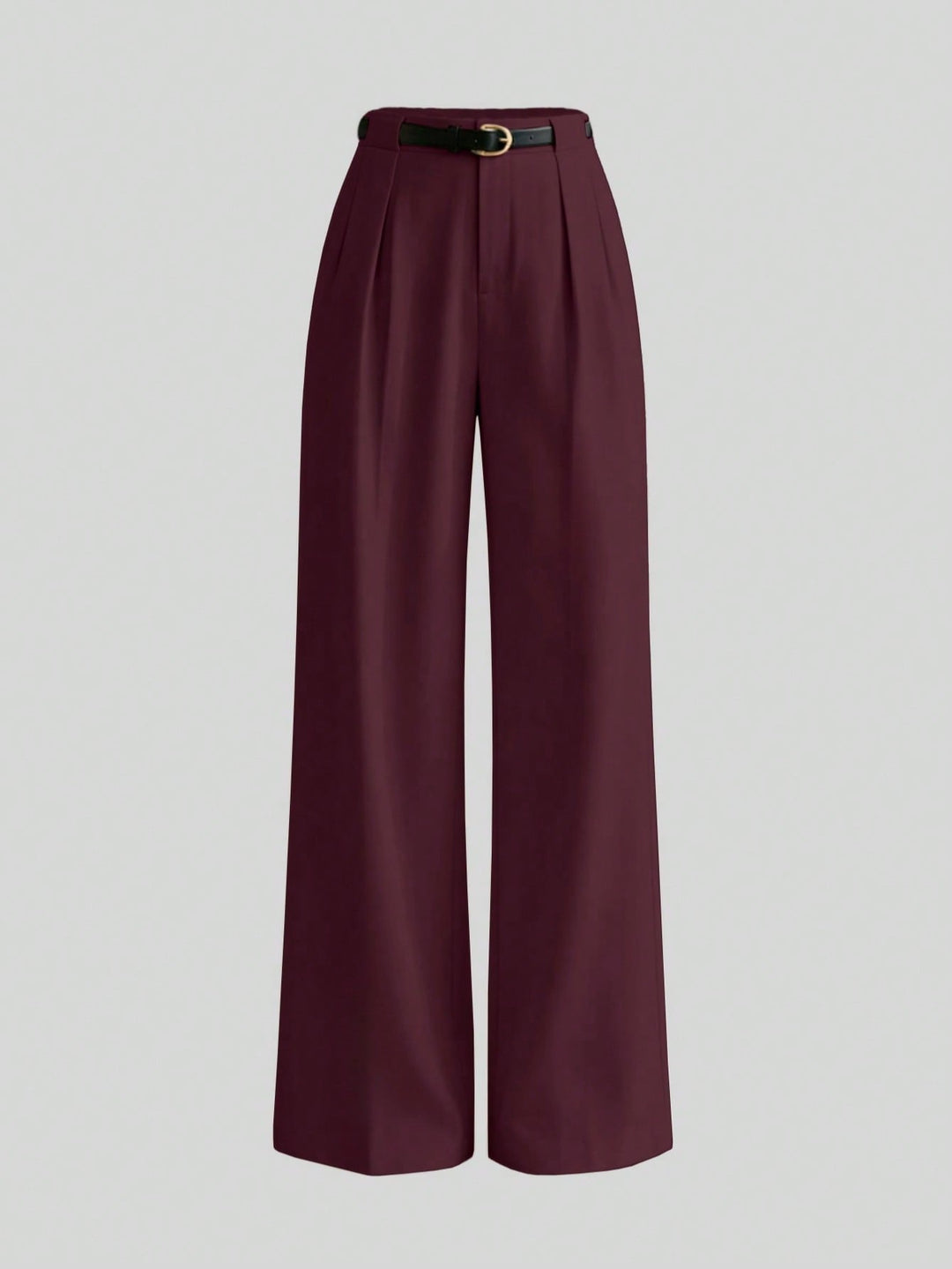 Pantaloni SHEIN, vișiniu
