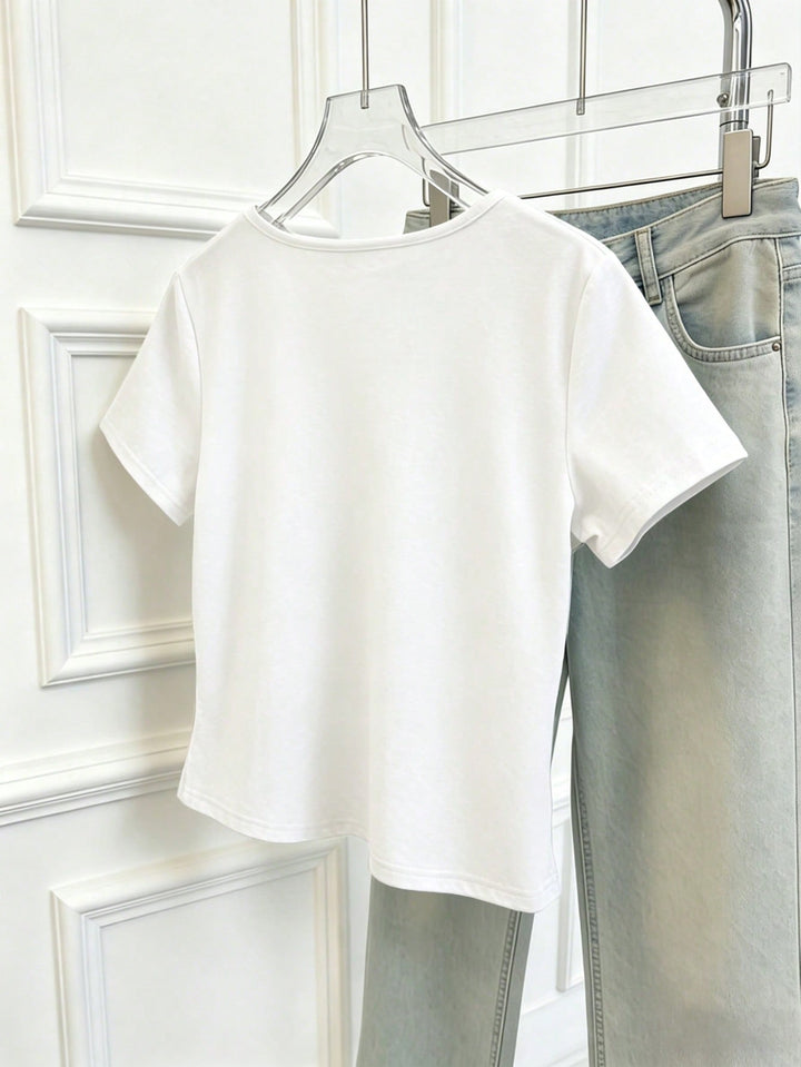 Tricou SHEIN, alb