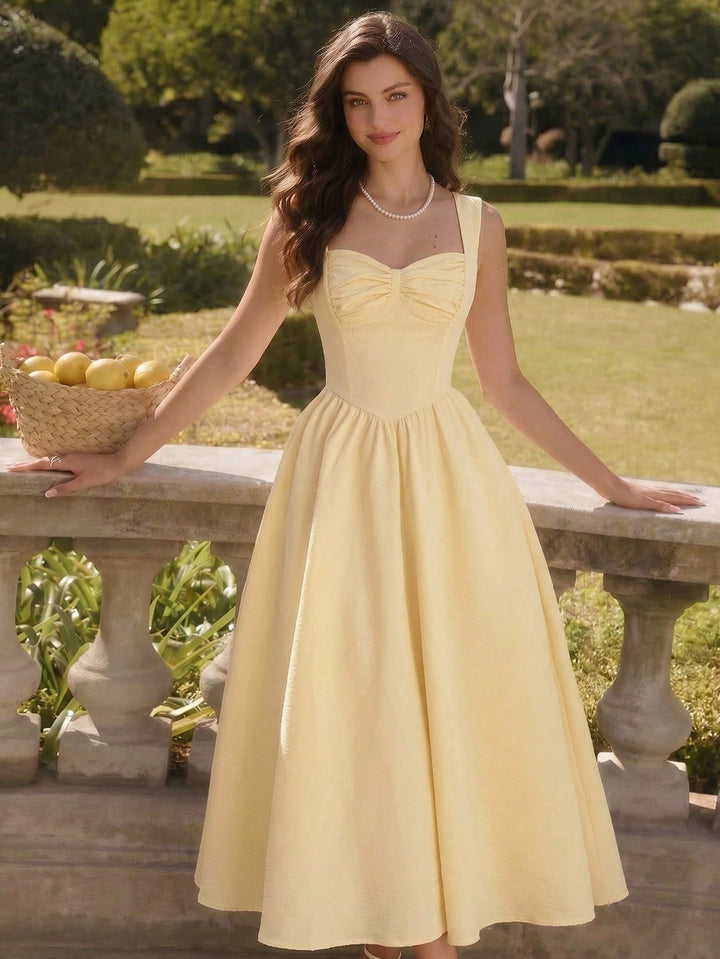 Rochie maxi SHEIN, galben