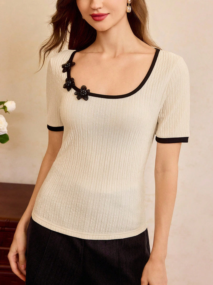 Tricou SHEIN, portocaliu