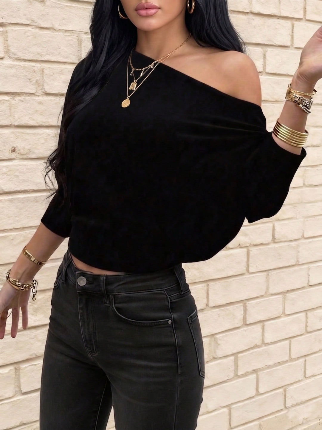 Tricou SHEIN, negru