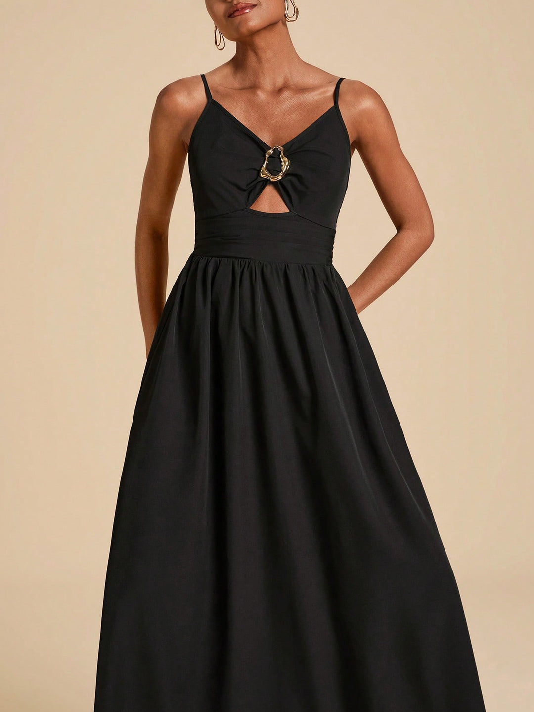 Rochie maxi SHEIN, negru
