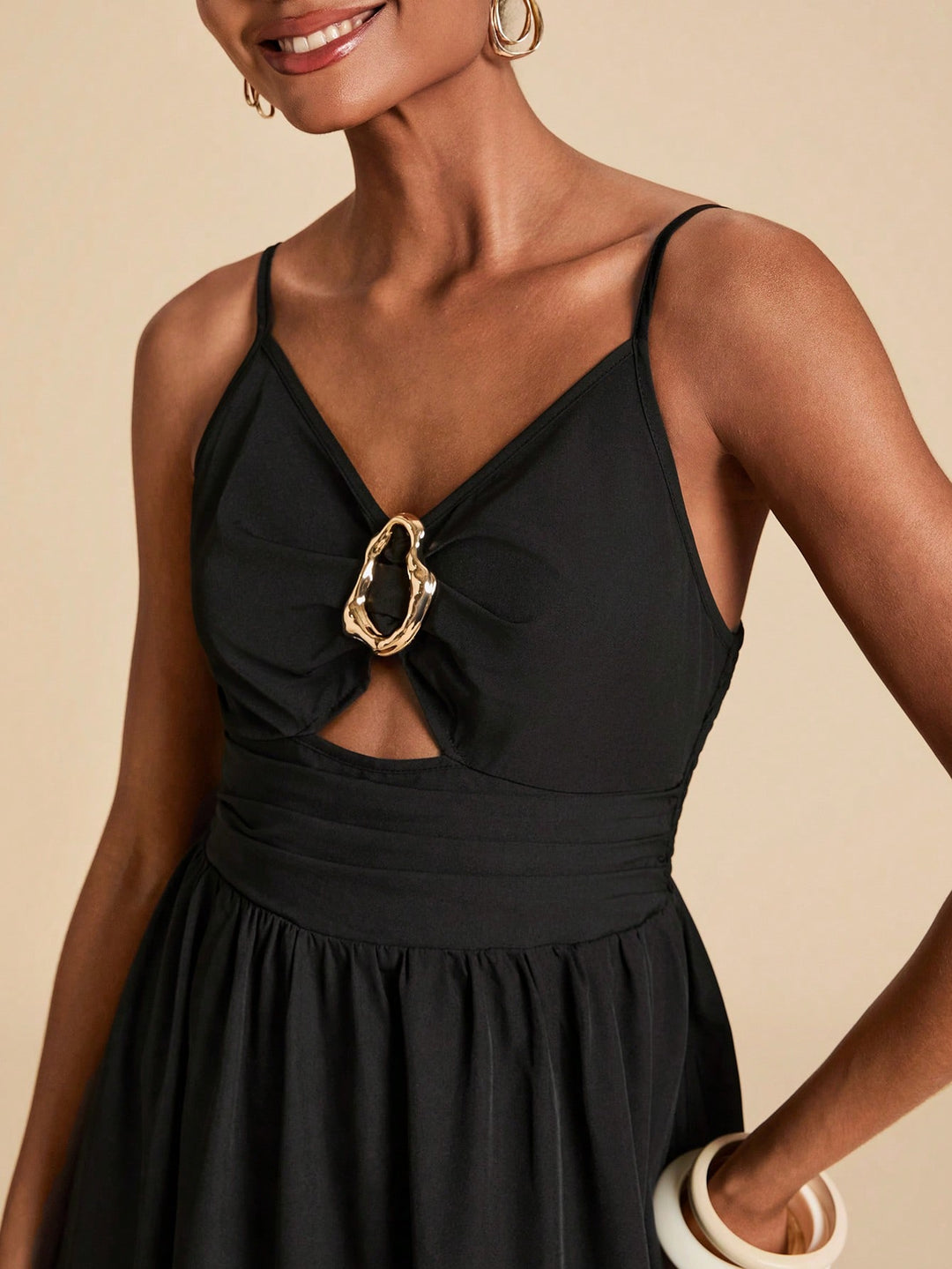 Rochie maxi SHEIN, negru