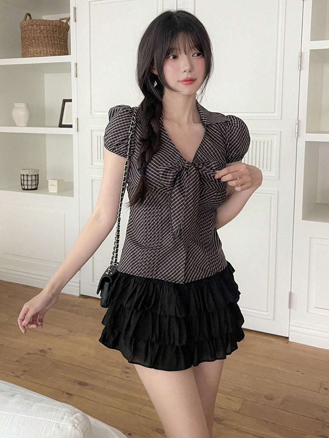Bluza SHEIN, negru