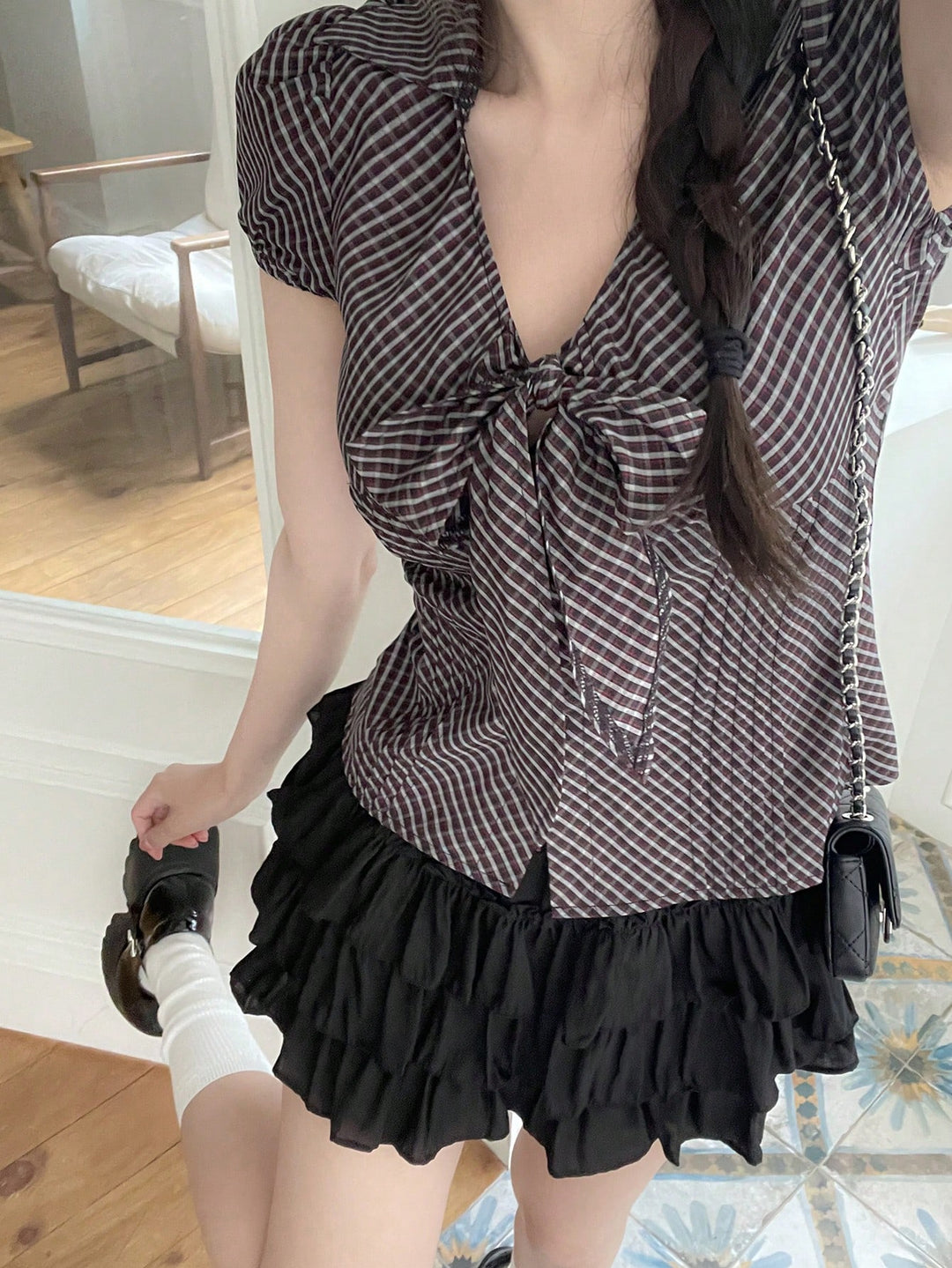 Bluza SHEIN, negru