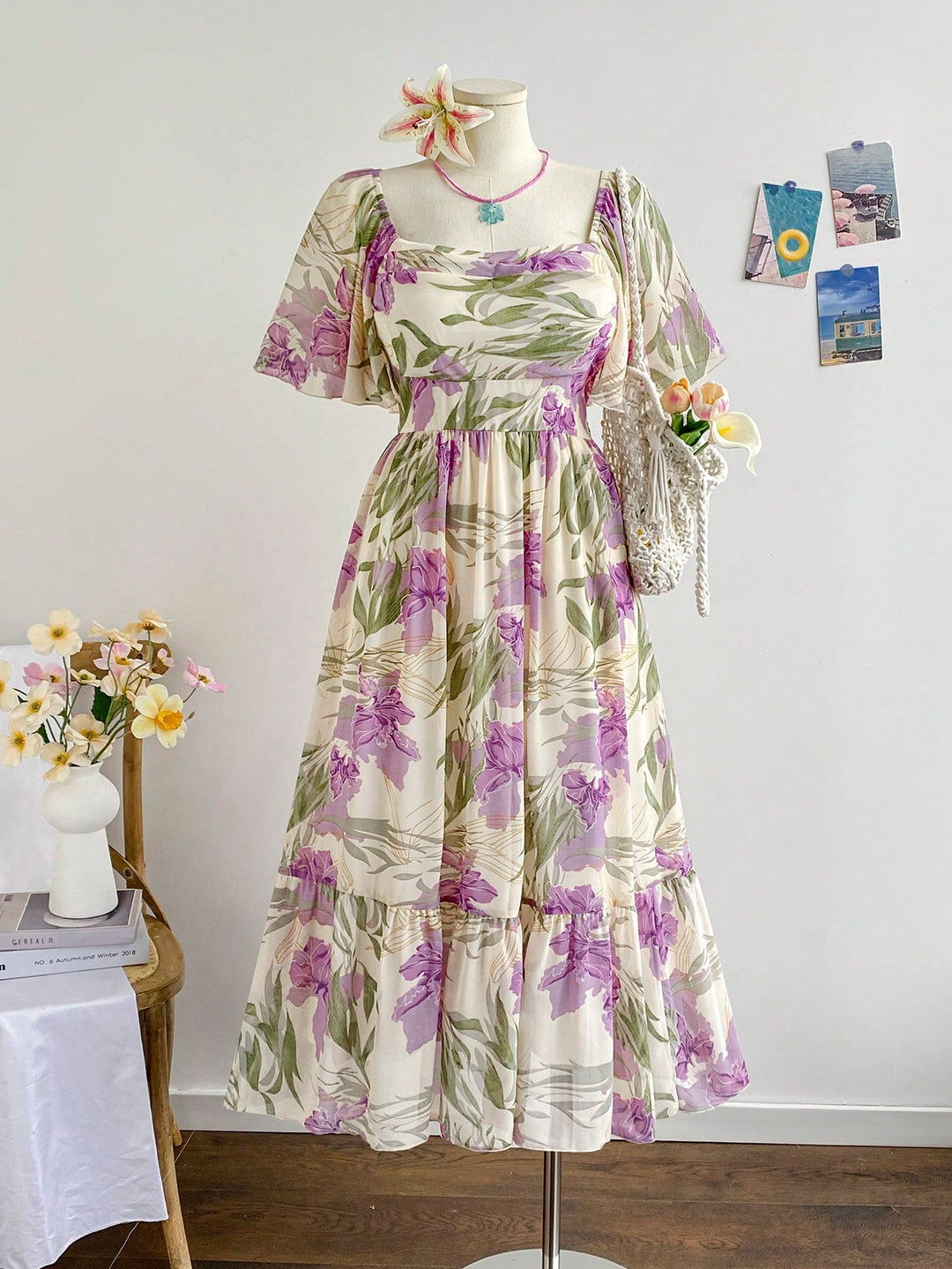 Rochie SHEIN, mix culori