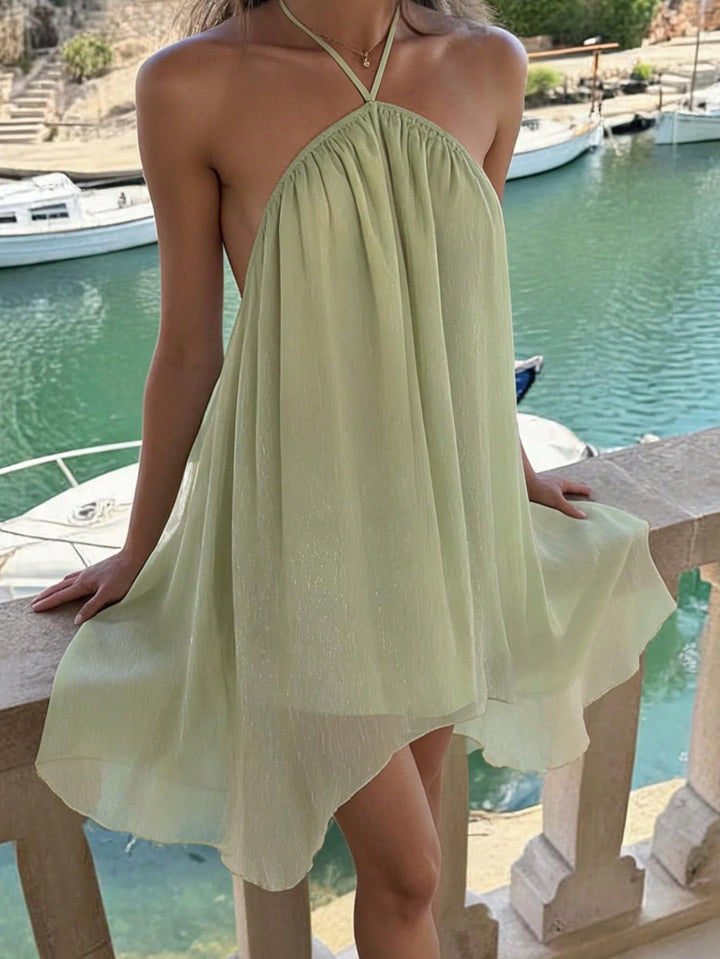 Rochie scurtă SHEIN, verde