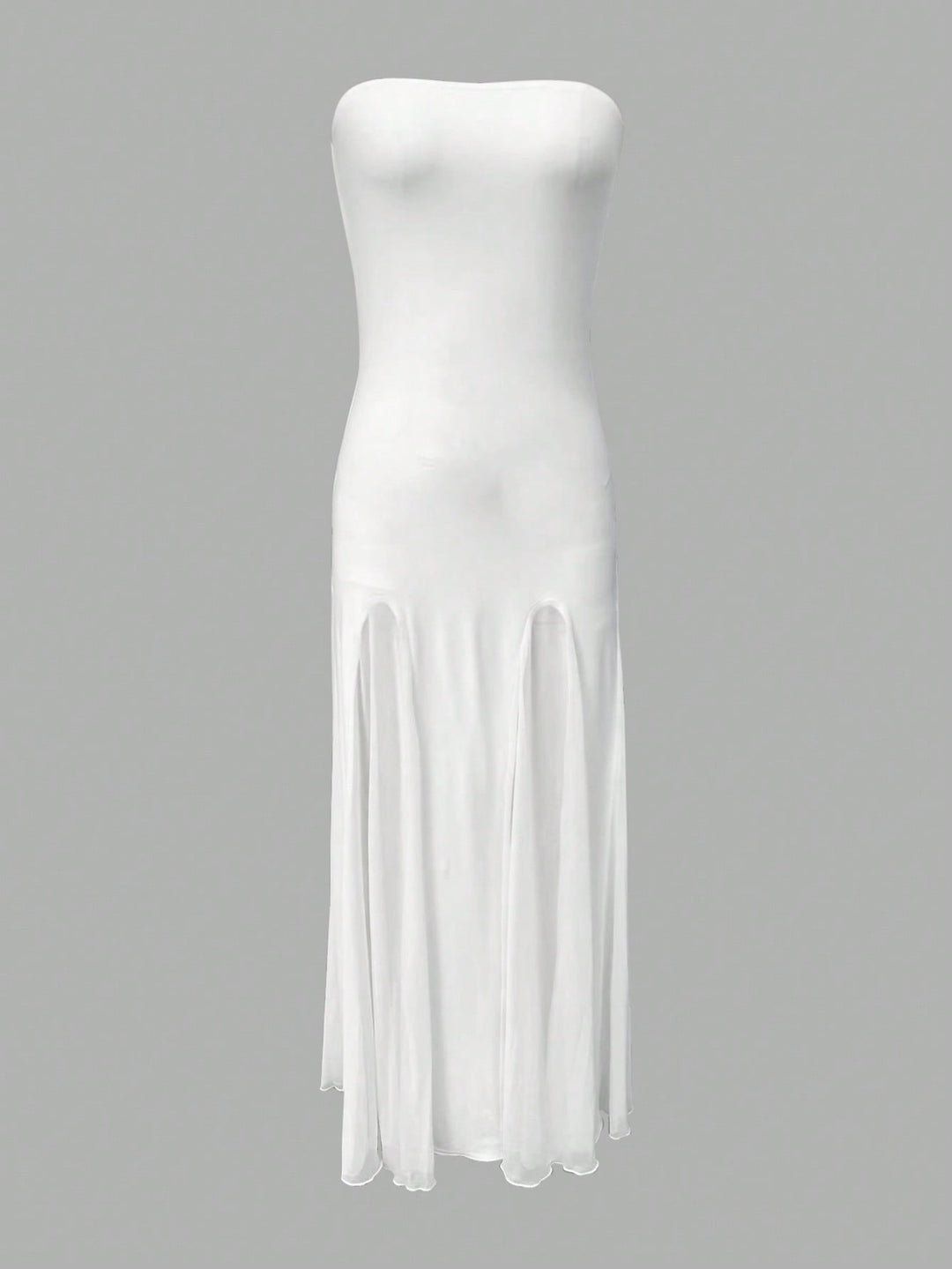 Rochie maxi SHEIN, alb