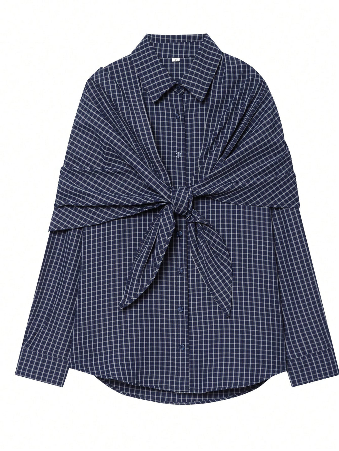 Set de bluze cu eșarfă SHEIN