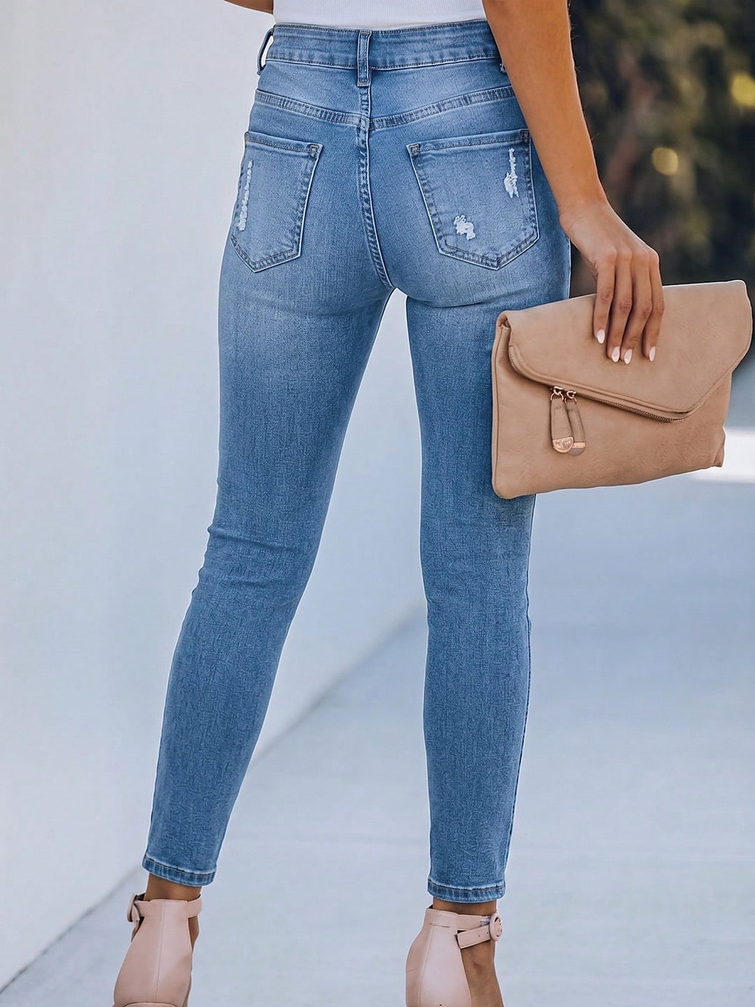 Jeans SHEIN, albastru