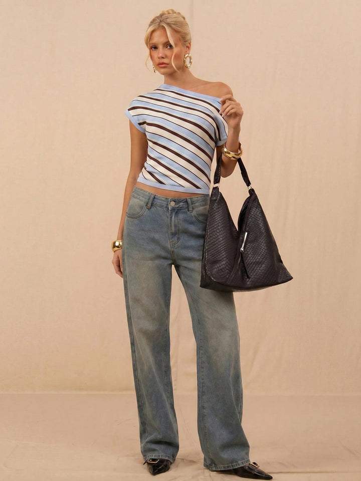 Top SHEIN, albastru