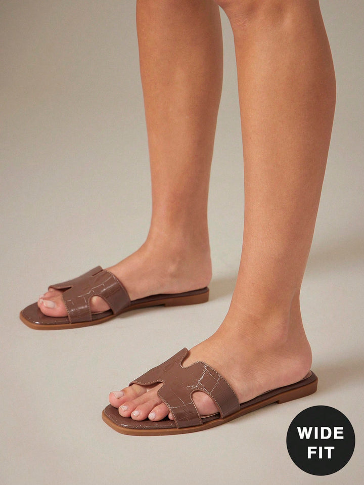 Sandale SHEIN, kaki